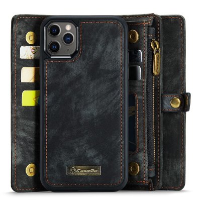 CaseMe Plånboksfodral Multi-Slot iPhone 11 Pro Grå