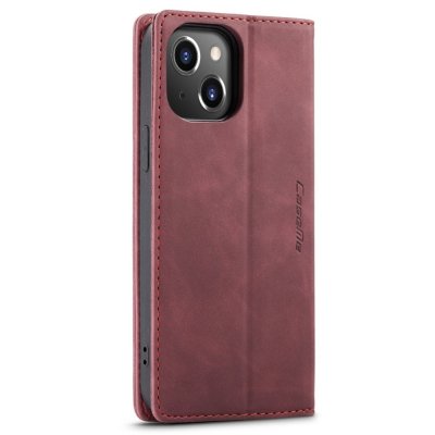 Köp CaseMe Slim Plånboksfodral iPhone 14 Plus Röd Onlie
