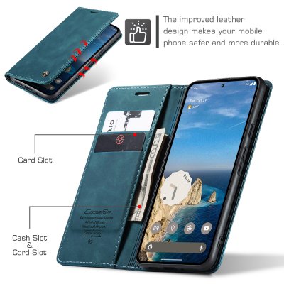 Slim Plånboksfodral Google Pixel 10 Blå