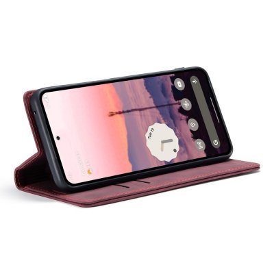 Slim Plånboksfodral Google Pixel 9 Pro Röd