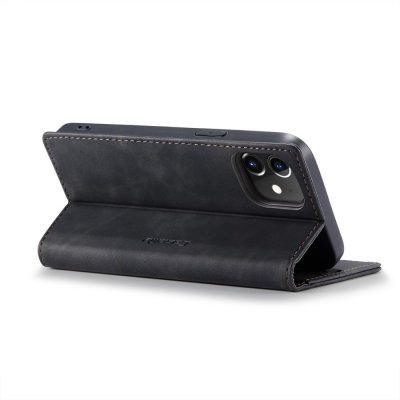 Slim Plånboksfodral iPhone 12/12 Pro Svart