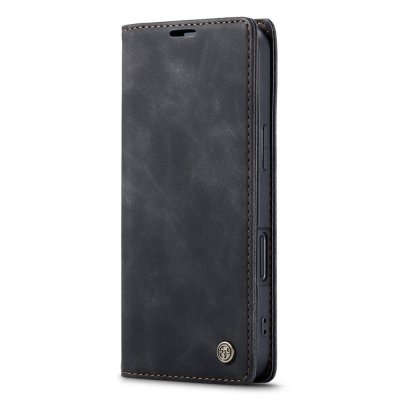 Slim Plånboksfodral iPhone 16 Plus Svart