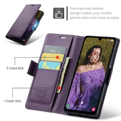 Plånboksfodral RFID-skydd Samsung Galaxy A16 Lila