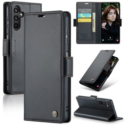 Plånboksfodral RFID-skydd Samsung Galaxy A16 Svart