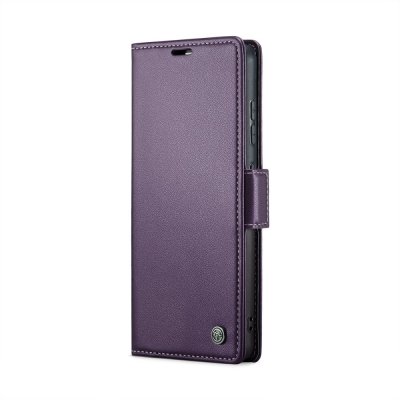 Plånboksfodral RFID-skydd Samsung Galaxy S24 FE Lila