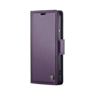 Plånboksfodral RFID-skydd Samsung Galaxy S25 Lila