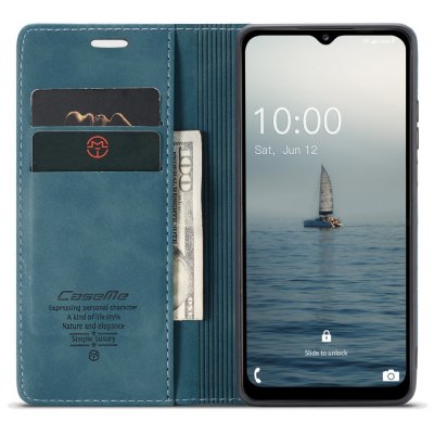 Köp CaseMe Slim Plånboksfodral Samsung Galaxy A34 Blå Online