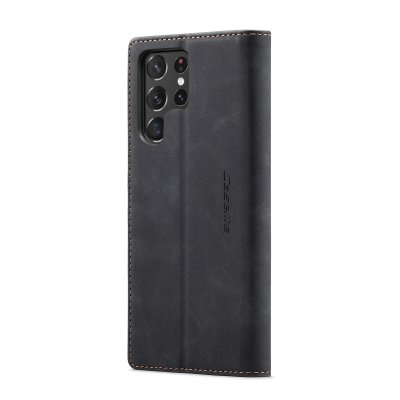 Köp CaseMe Slim Plånboksfodral Samsung Galaxy S22 Ultra Svart Online
