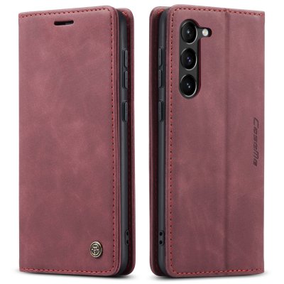 Köp CaseMe Slim Plånboksfodral Samsung Galaxy S23 Röd Online