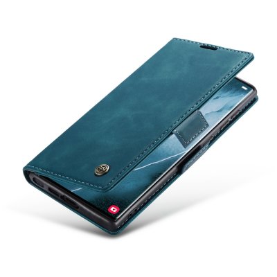 Köp CaseMe Slim Plånboksfodral Samsung Galaxy S23 Ultra Blå Online
