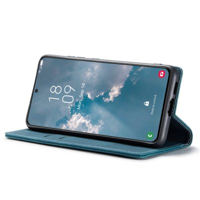 Köp CaseMe Slim Plånboksfodral Samsung Galaxy S24 Plus Blå Online