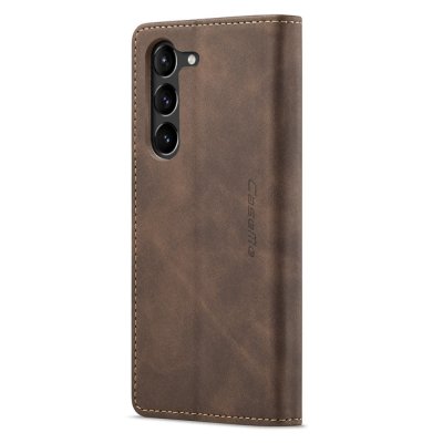 Köp CaseMe Slim Plånboksfodral Samsung Galaxy S24 Plus Brun Online