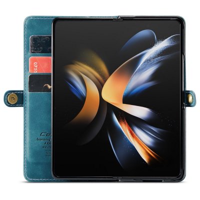 Köp CaseMe Slim Plånboksfodral Samsung Galaxy Z Fold 4 Blå online