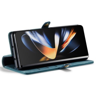 Köp CaseMe Slim Plånboksfodral Samsung Galaxy Z Fold 4 Blå online