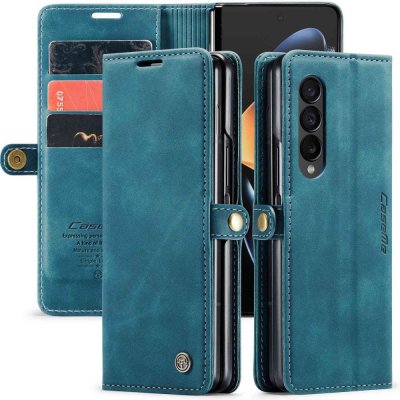 Köp CaseMe Slim Plånboksfodral Samsung Galaxy Z Fold 4 Blå online