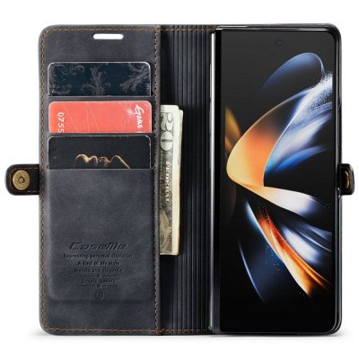 Köp CaseMe Slim Plånboksfodral Samsung Galaxy Z Fold 4 Svart Online