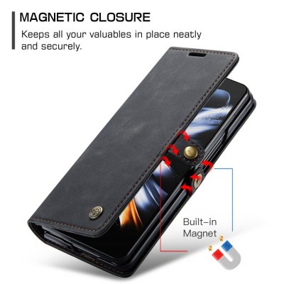 Köp CaseMe Slim Plånboksfodral Samsung Galaxy Z Fold 4 Svart Online