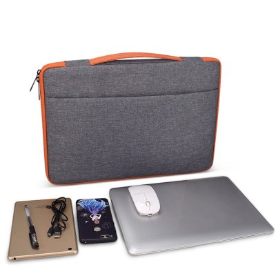 Laptopfodral 13,3 tum svart med rymligt innerfack