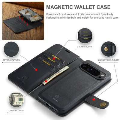 Magnet Wallet Google Pixel 10 Pro XL svart