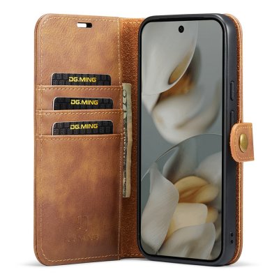 Magnet Wallet Google Pixel 10 Pro XL ljusbrun