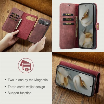 Magnet Wallet Google Pixel 10 röd