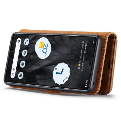 Magnet Wallet Google Pixel 8 Pro Ljusbrun