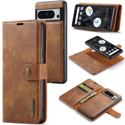 Magnet Wallet Google Pixel 8 Pro Ljusbrun