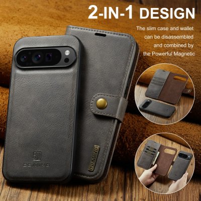 Magnet Wallet Google Pixel 9 Pro XL Brown