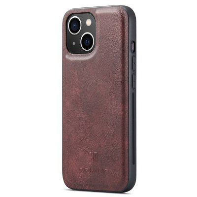 Köp DG.MING 2-in-1 Magnet Wallet iPhone 14 Max Red Online