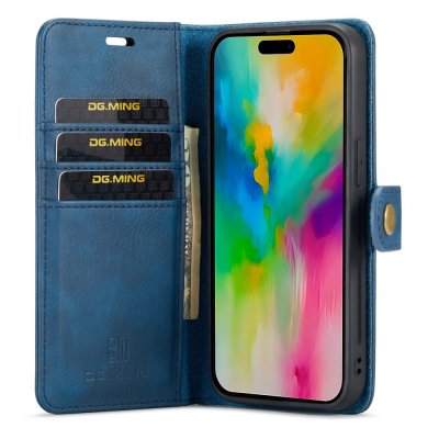 Magnet Wallet iPhone 16 Pro Blue