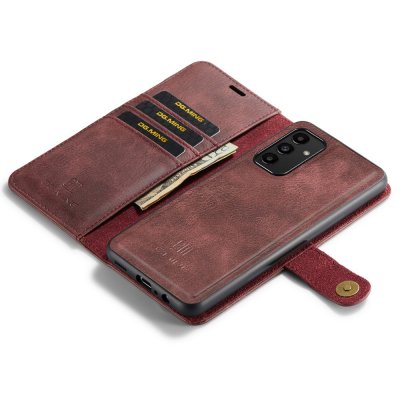 Köp DG.MING 2-in-1 Magnet Wallet Samsung Galaxy A13 Red Online