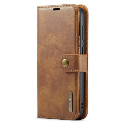 Magnet Wallet Case Samsung Galaxy A15 Cognac