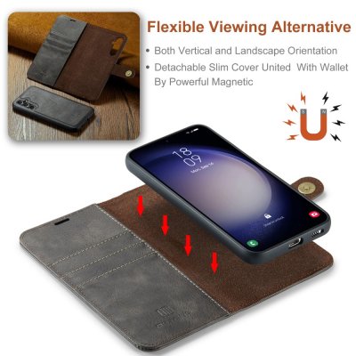Magnet Wallet Case Samsung Galaxy A36 brun