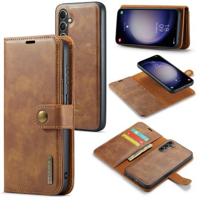 Magnet Wallet Case Samsung Galaxy A36 Cognac