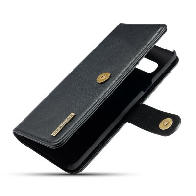 DG.MING 2-in-1 Magnet Wallet Samsung Galaxy S10 Black - Techhuset.se