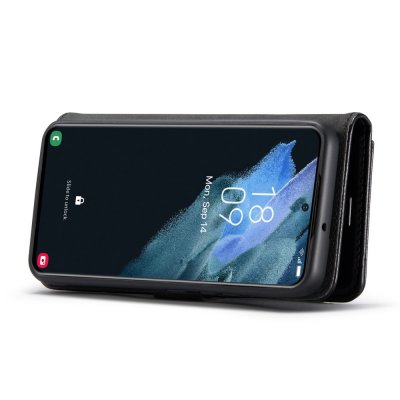 Köp DG.MING 2-in-1 Magnet Wallet Samsung Galaxy S23 Black Online