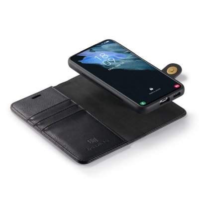 Köp DG.MING 2-in-1 Magnet Wallet Samsung Galaxy S23 Black Online