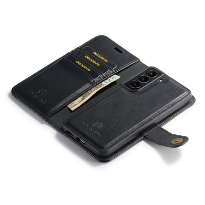 Köp DG.MING 2-in-1 Magnet Wallet Samsung Galaxy S23 Black Online