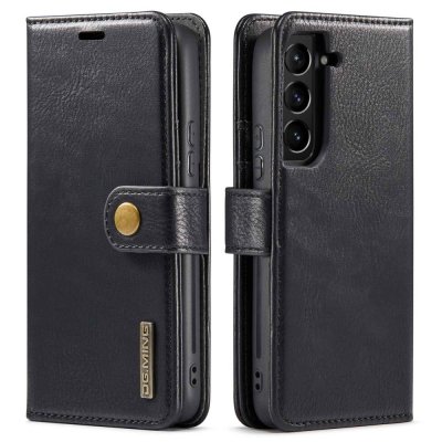Köp DG.MING 2-in-1 Magnet Wallet Samsung Galaxy S23 Black Online