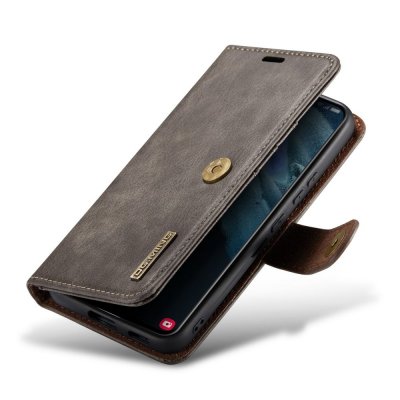 Köp DG.MING 2-in-1 Magnet Wallet Samsung Galaxy S23 Brown Online