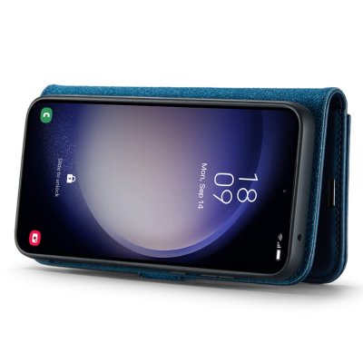 Köp DG.MING 2-in-1 Magnet Wallet Samsung Galaxy S23 FE Blue Online