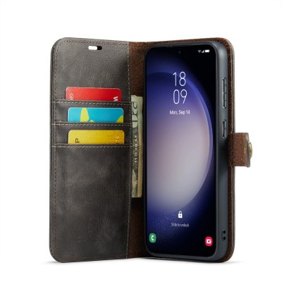 Magnet Wallet Samsung Galaxy S24 FE Brun