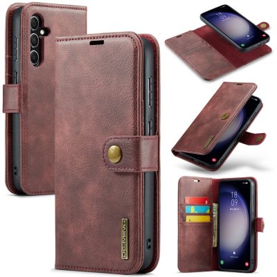 Magnet Wallet Samsung Galaxy S24 FE Röd