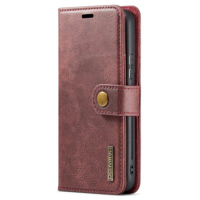 Köp DG.MING 2-in-1 Magnet Wallet Samsung Galaxy S24 Plus Red Online