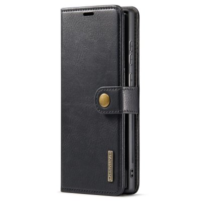 Köp DG.MING 2-in-1 Magnet Wallet Samsung Galaxy S24 Ultra Black Online