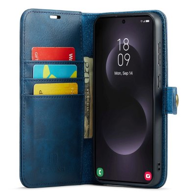 Magnet Wallet Samsung Galaxy S25 Edge blå