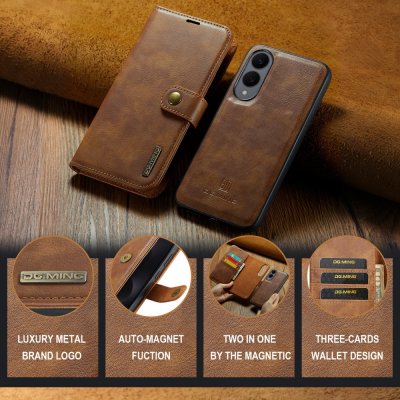 Magnet Wallet Samsung Galaxy S25 Edge Cognac