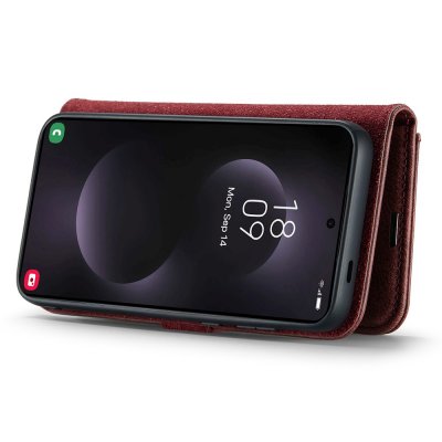 Magnet Wallet Samsung Galaxy S25 Edge röd