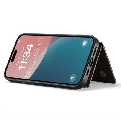 Card Slot Case iPhone 16 Brown