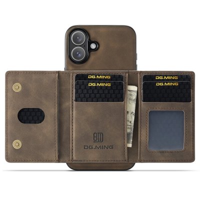 Card Slot Case iPhone 16 Brown